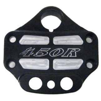 Handle Bar Clamp - Black w/Logo