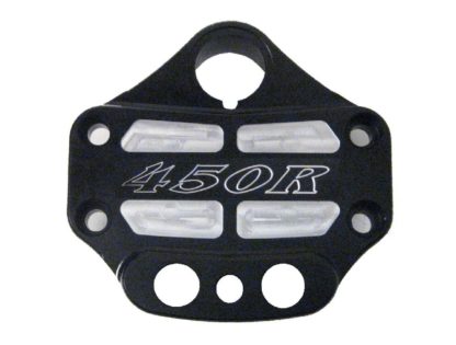 Handle Bar Clamp - Black w/Logo