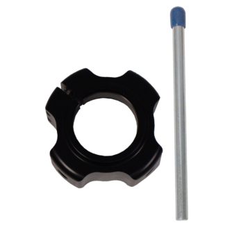 Axle Nut - Black (Dble Locking)